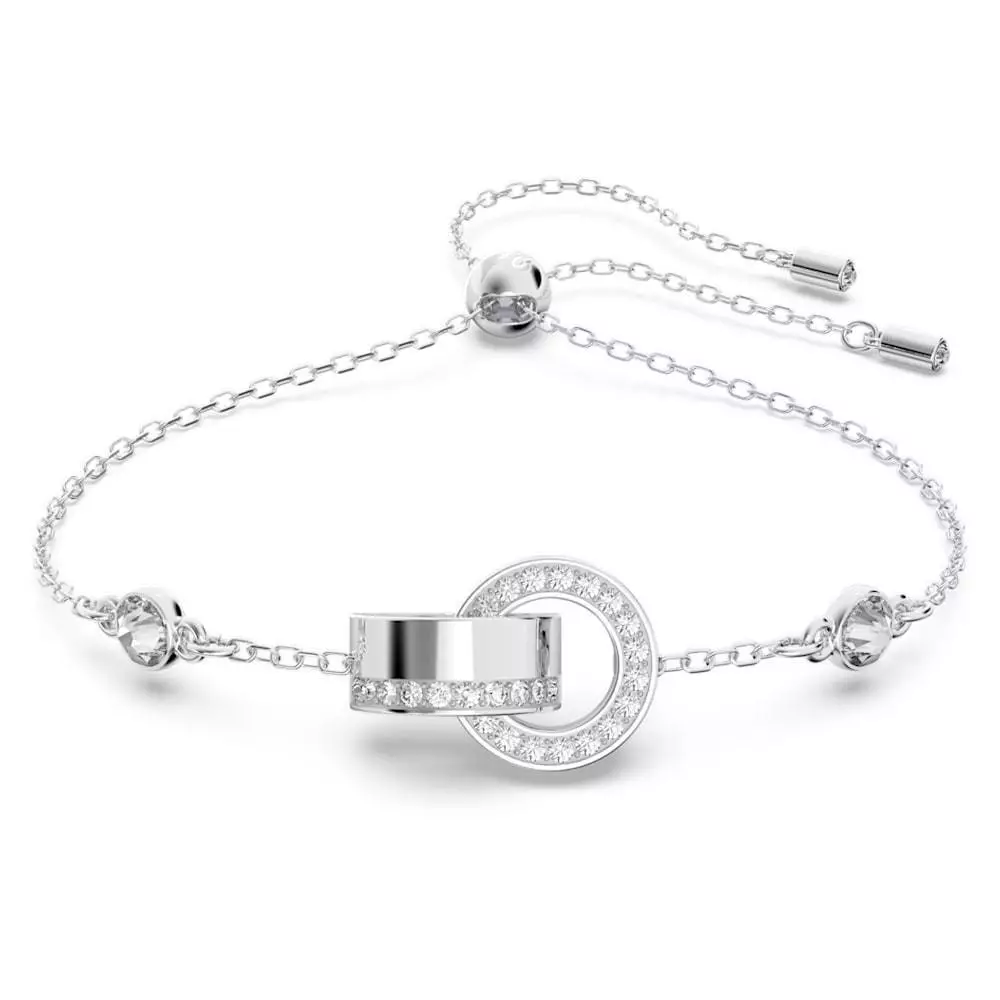 Bracelet Swarovski Étoile 5636499 Bracelet Femme Rhodium Cristaux Réglable