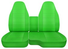 Front Set Car Seat Covers Fits Chevy S10 Truck 94-04 6040 W Console 25 Colors