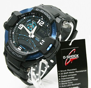 Casio G-Shock GRAVITYMASTER Twin Sensor GA-1000-1A Herrenuhr - Uhrstadt.de