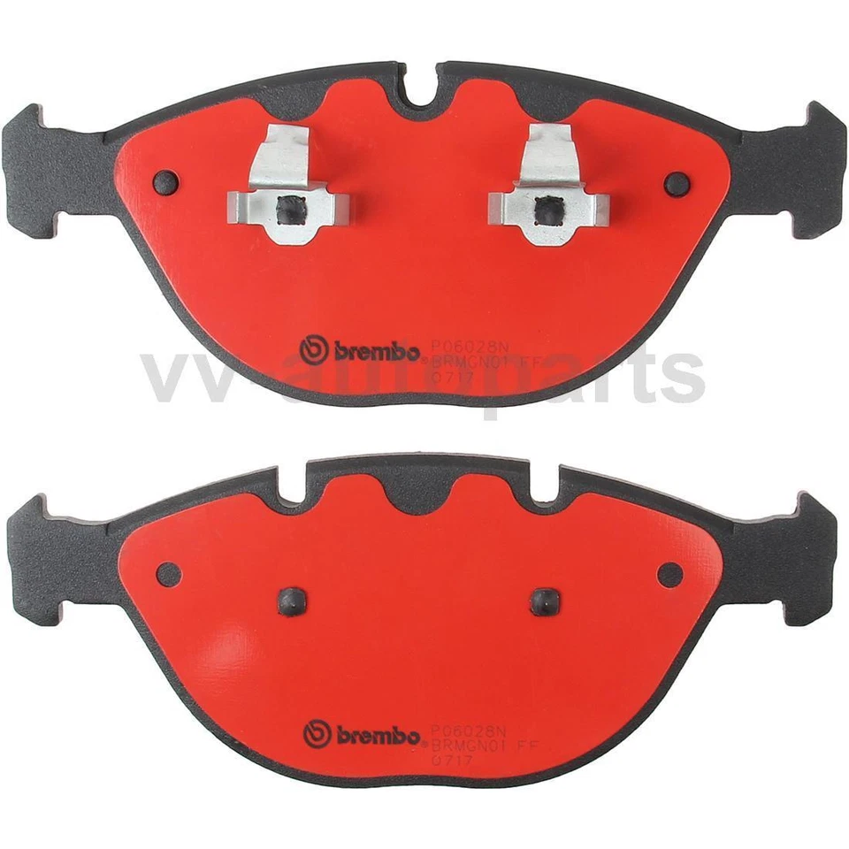 Juego de pastillas de freno de disco delanteras Brembo 1 pieza para BMW X5 2002 2003 2004 2005 2006 Foto 2 de 4