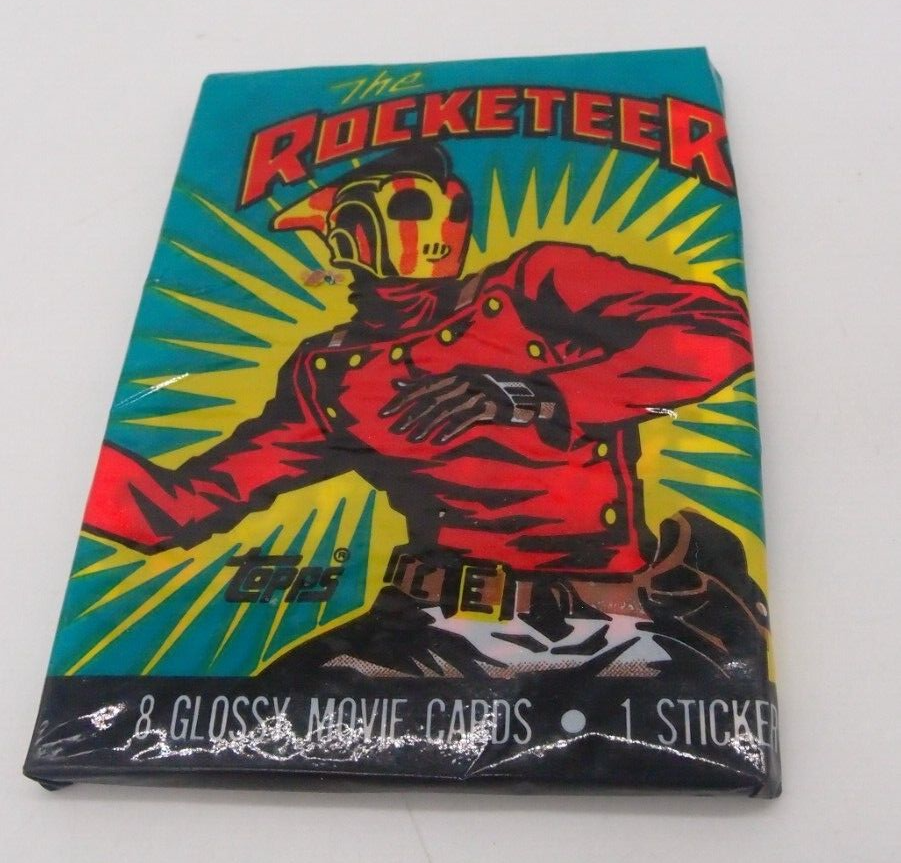 1991 Topps The Rocketeer Movie Disney Trading Card 1 Factory Pack