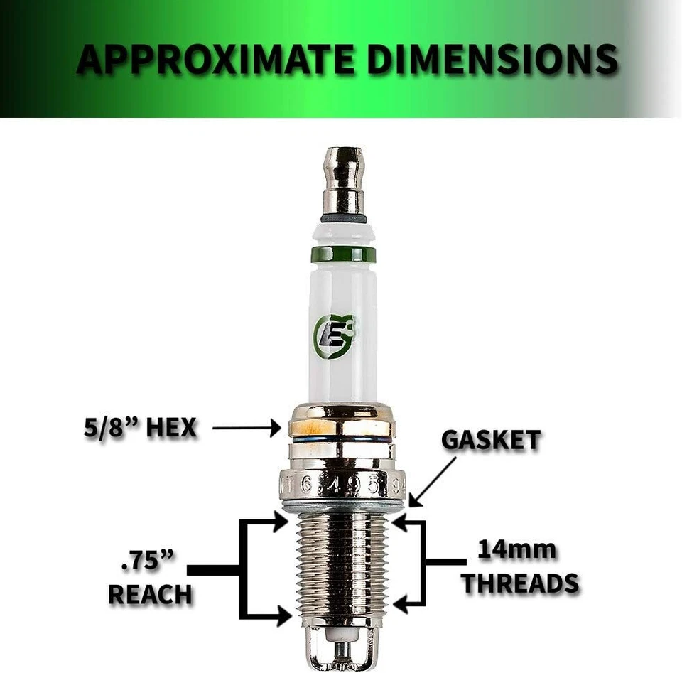 UF611 Ignition Coils + E3 Racing Spark Plugs For 09-17 Hyundai & Kia - Image 2 of 4