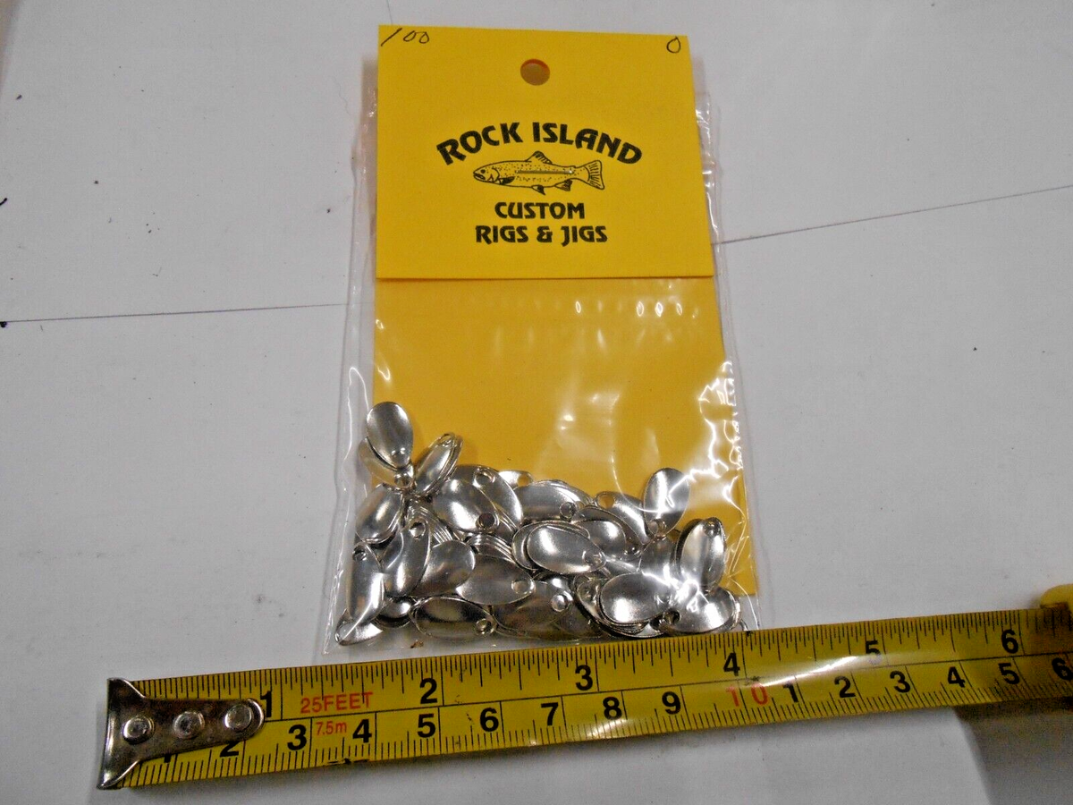 Lame Spinner Indiana #0 - 100 Pezzi - ROCK ISLAND SPORTS - Made In USA