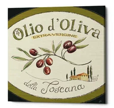 Epic Graffiti 'Tuscan Flavor VI' by Daphne Brissonet, Giclee Canvas Wall Art