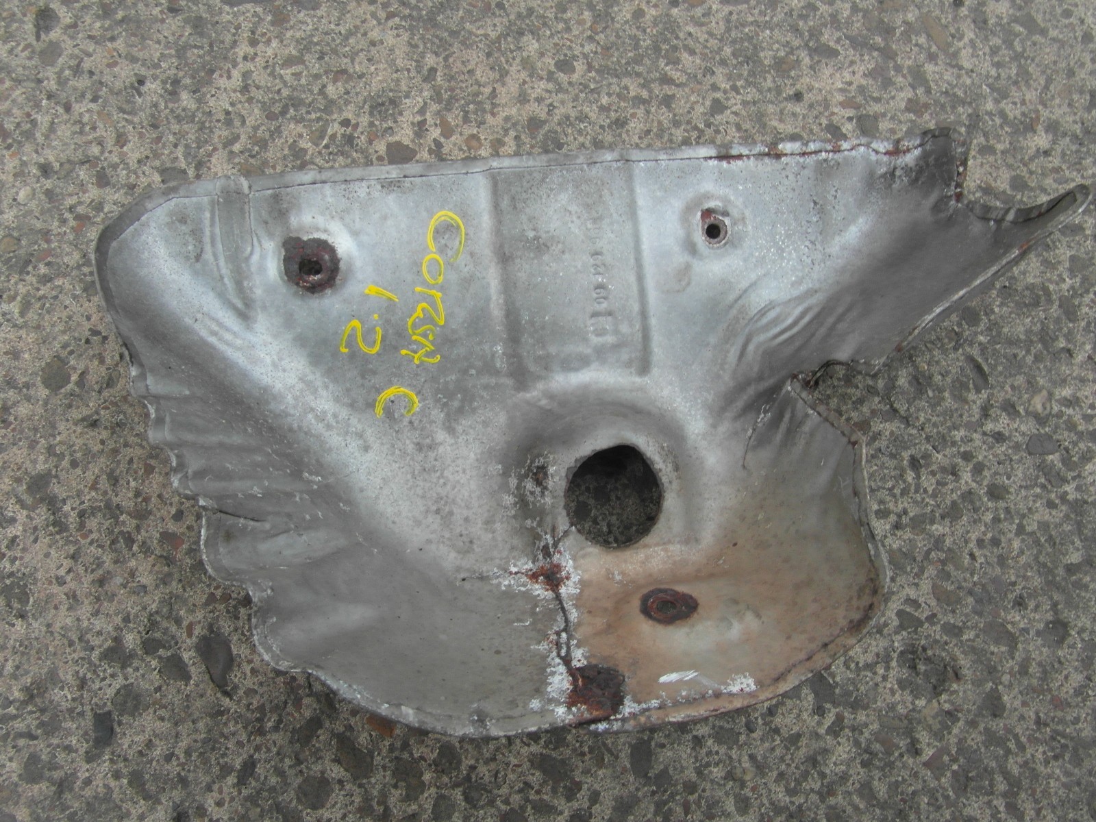 VAUXHALL CORSA C 1.2 EXHAUST MANIFOLD / CAT HEAT SHIELD Z12XE 2000-2004 |  eBay