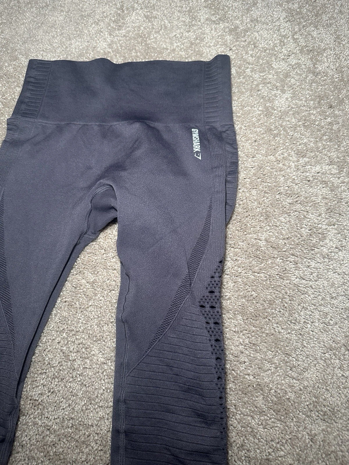 gymshark stretch elastic waist workout leggings