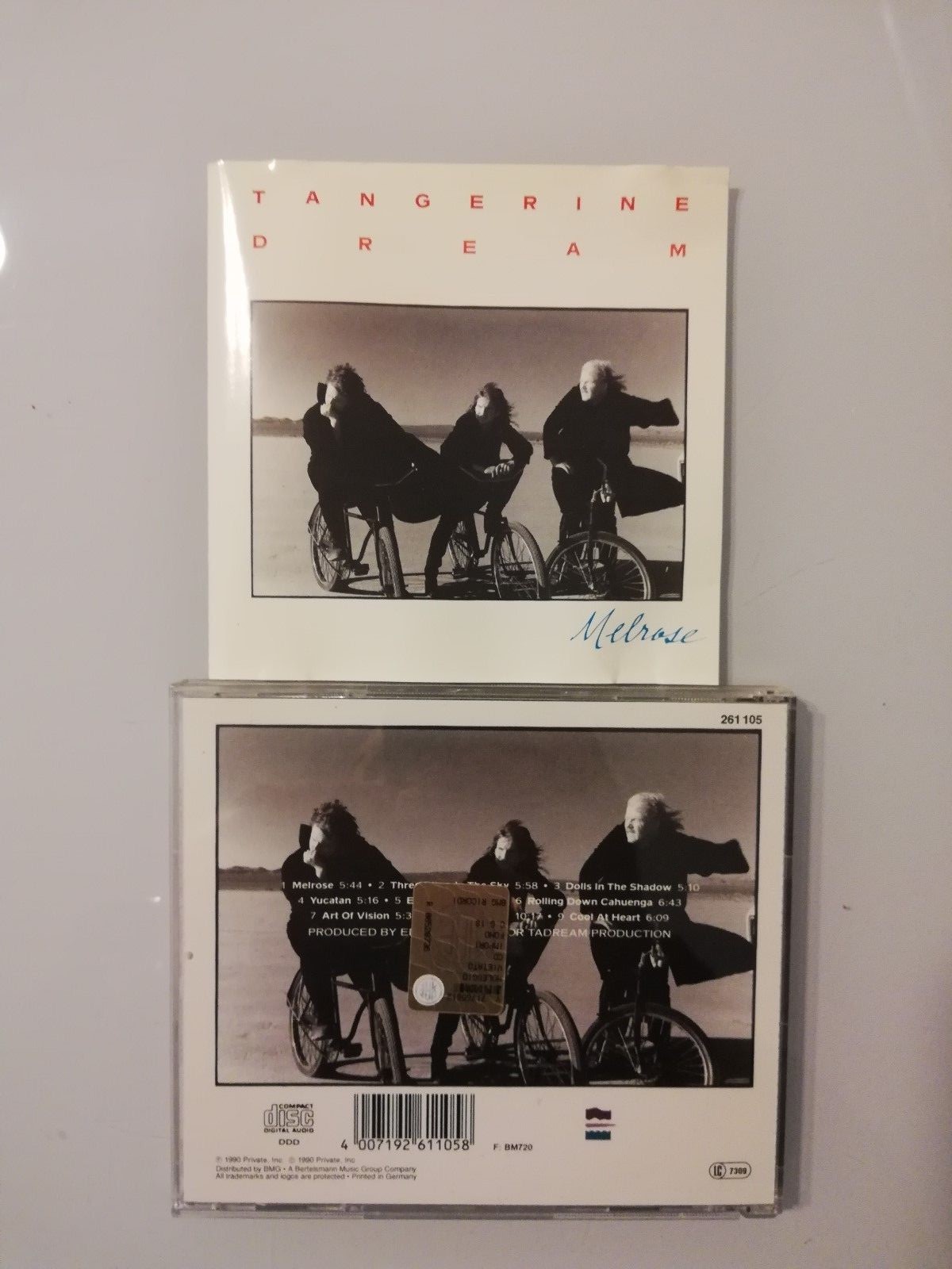 Tangerine Dream Melrose ( Gema 261 105 ) 1990 CD eBay
