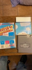 Super Mario Bros. 2 Complete with Box & Manual NES Nintendo