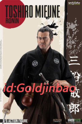 Infinite Statue 1/6 三船 敏郎 武士(侍).Ver Infinite Toshirô Mifune Action Figure Model In Stock 1/6