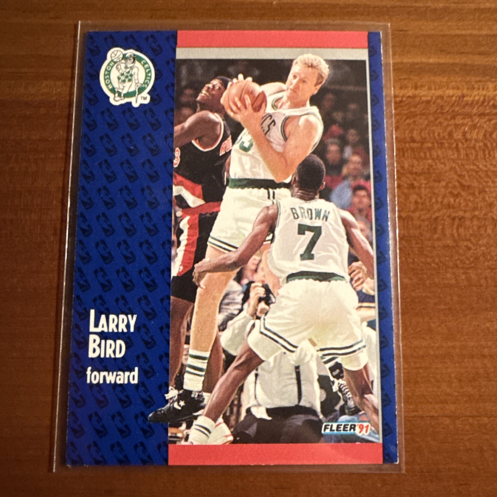 1991-92 Fleer - Larry Bird #8
