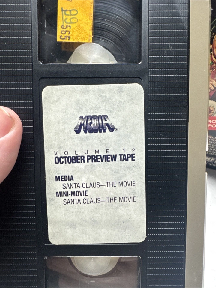 Santa Claus The Movie 1985 Promo Promotional VHS October Dealer Preview Tape - Image 4 of 4