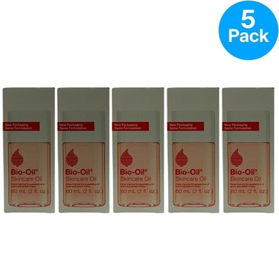Bio-Oil Skincare Oil for Scars and Stretch Marks 2oz (60ml) 5 Pack Bundle