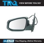 TRQ Exterior Mirror LH Driver Side Power Heated Turn Signal Chrome for Tacoma