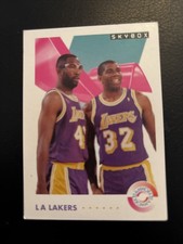 1991-92 Skybox - Magic Johnson, James Worthy #471