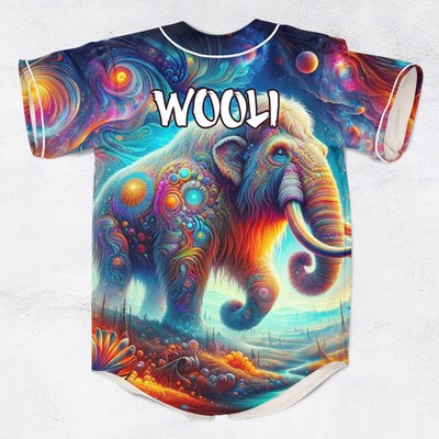 Trippy Wooli Rave Baseball Jersey for EDM