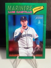 2026 Topps Heritage - Luis Castillo #24 *Green Refractor 28/99