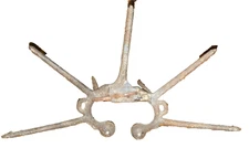 PRIMITIVE~CAST IRON~BULL WEANER SPIKED NOSE RING~THORNS FARMING