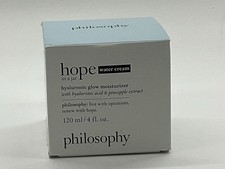 PHILOSOPHY Hope In A Jar Water Cream Hyaluronic Acid Glow Moisturizer 4 oz NIB