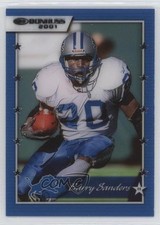 2021 Panini Clearly Donruss Clearly Retro 2001 Barry Sanders #01-4 HOF d4v