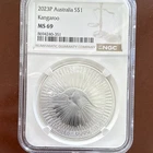 2023 Australian Silver Kangaroo 1 oz — photo from another recent sale