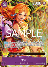  Parallel Nami "R" Purple  PRB02-012 Trading Card