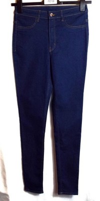 NEU H&M DIVIDED   BLAUE STRETCH SKINNY JEGGINGS/JEANS GR. 12 # T521