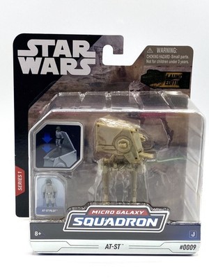Star Wars Micro Galaxy Squadron Series 1 AT-ST 0009 Jazwares