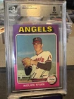 1975 Topps Nolan Ryan #500 BECKETT 8 Texas Rangers VERY SHARP cross over to PSA