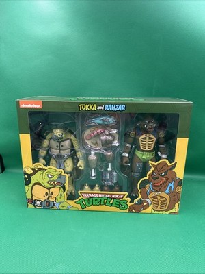 NECA TMNT Teenage Mutant Ninja Turtles Tokka and Rahzar 2-Pack