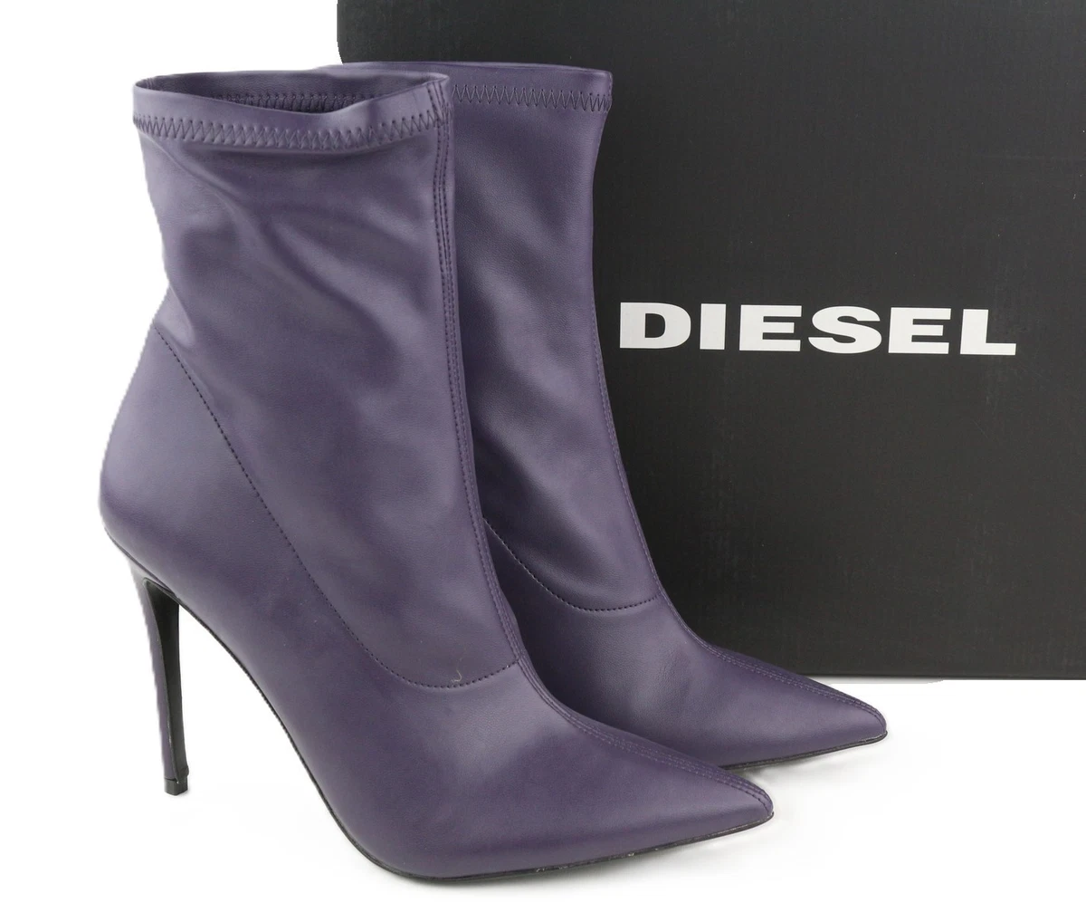 Diesel D-VENUS SB - Escarpins à talons hauts - light blue denim/denim bleu gris - ZALANDO