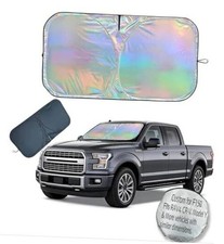 Window Shades for Car Windshield - Foldable Car Window Shades, 210T Reflective