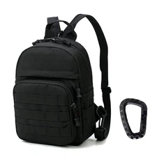 Mini Tactical Backpack, 6L Small Sling Backpacks Shoulder Bag For Running Tra...