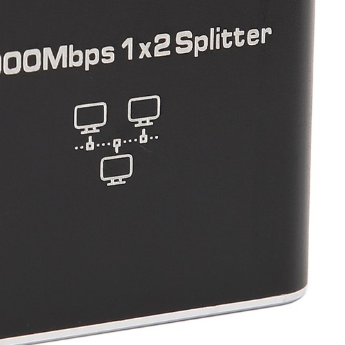 1000Mbps Ethernet Kabel Splitter 1 Zu 2 Kompatibel Mit Cat5 Cat5E Cat6 Cat7 KUI - Photo 4/24