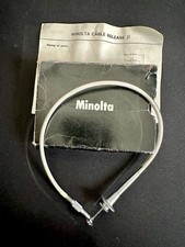 New Minolta Cable Release II NOS - Shutter Release w/ Coaxial Lock, Box  Manual