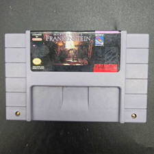 Sony Imagesoft Mary Shelley's Frankenstein SNES NTSC-U/C Cartridge, Licensed