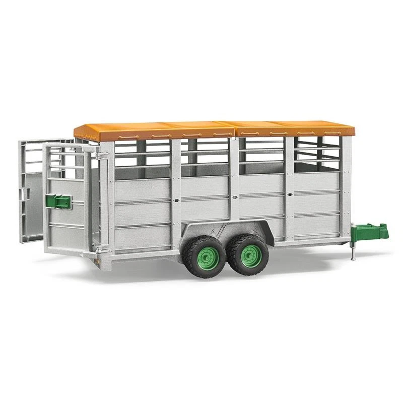 BRUDER, Rimorchio bestiame 2 assi Scala: 1/16, 1/16, BRU2227 - Immagine 3 di 3