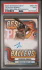 2024 BOWMAN'S BEST BEST BALLERS AUTO #BBAJM JACKSON MERRILL RC 8/100 PSA 9