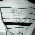 Nike New York Jets Polo Shirt Men’s XL Team Issued Striped White Green NEW — photo 4
