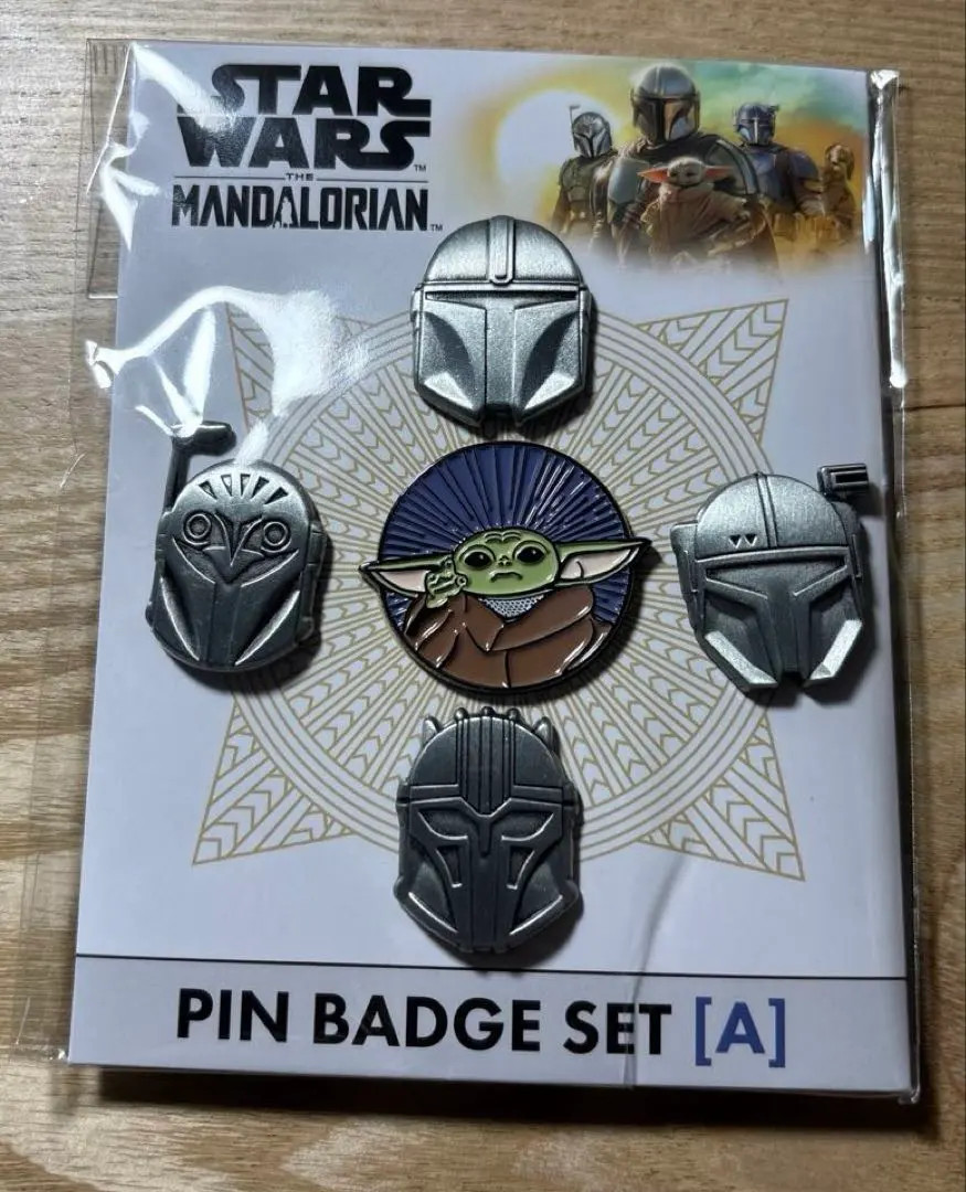 Star Wars The Mandalorian and Grogu Pin Badge Set Disney New from Japan FS