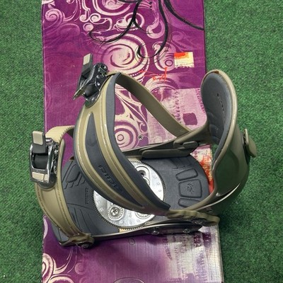 K2 Skylla 155cm Snowboard w/ Ride LS Series Bindings Sz Medium