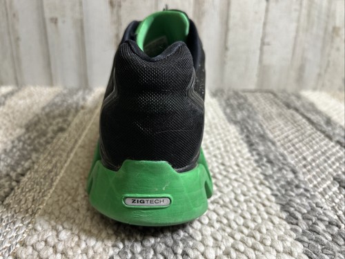 Reebok Zigtech Laufen Sportschuhe Sneaker schwarz grau grün Herren Größe 9 - Bild 6 von 13