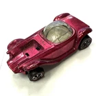1968 HW Hot Wheels Redline Beatnik Bandit Rose Pink / White Interior USA - L@@K