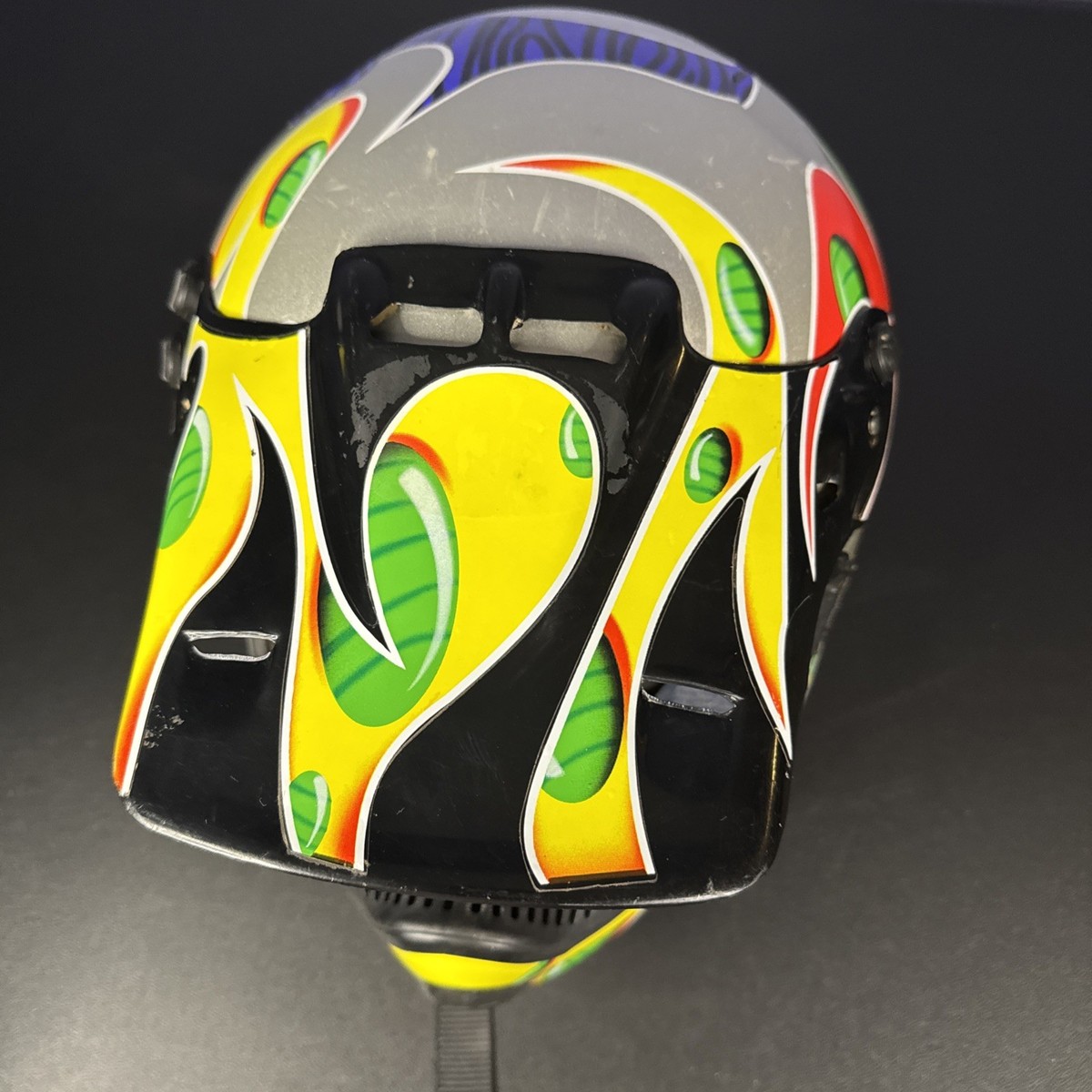 Bell moto 6ベルモト6 レプリカヘルメットJEREMY McGrath 1995 Jeremy McGrath Signed Race Used Motocross / Supercross