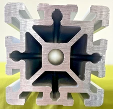 80/20 T-Slot Aluminum Extrusion 3.5"x3.5"x31" 8080 Profile CNC Frame Rail