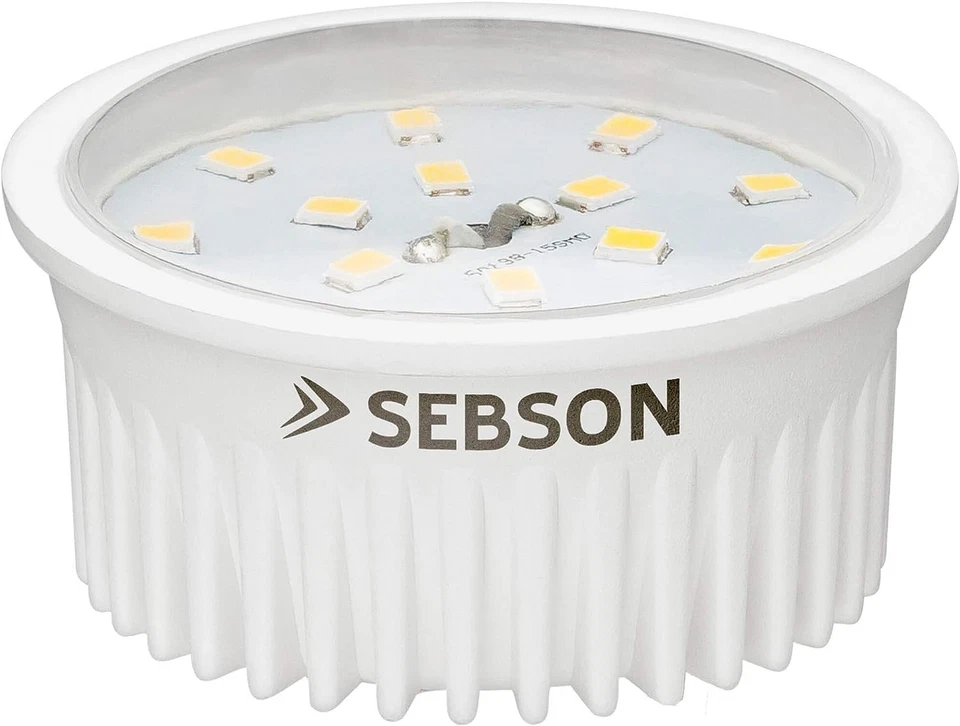 ® LED Modul 5W ultra flach ø50x26mm für Einbaustrahler warmweiß 3000K 400lm 2... - Bild 2 von 4