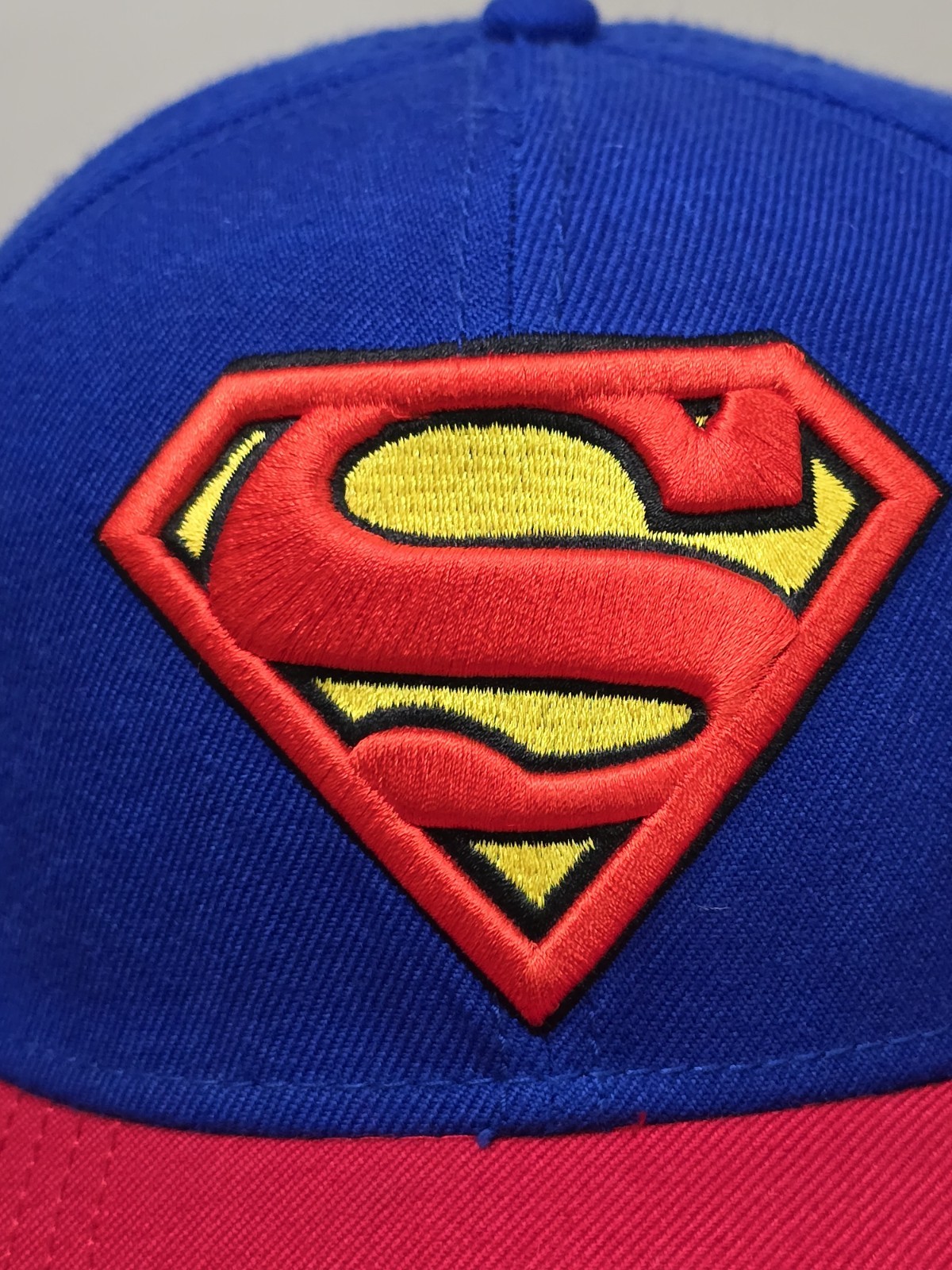 SUPERMAN 💎 Adjustable Snapback Hat 💎 MINT 💎 DC… - image 3