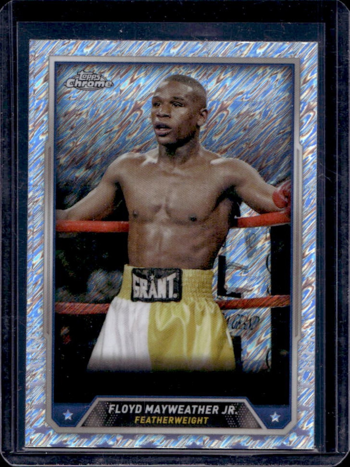 2024 Topps Chrome Floyd Mayweather Jr. Shimmer Refractor #33