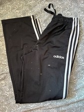 Adidas DP2382 Women's Jogger 3 Stripe Essentials Pant Size Small - Black