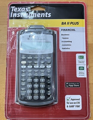 Texas Instruments BA II Plus Financial Calculator Brand New Sealed
