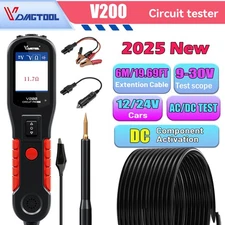 2025 VDIAGTOOL V200 Circuit Tester Electrical Power Probe Automotive Scan Tool